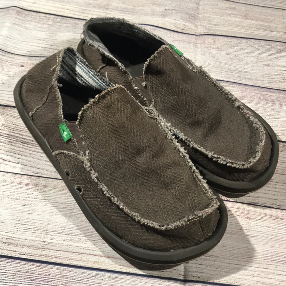 Sanuk “Hemp” vagabond men’s size 9